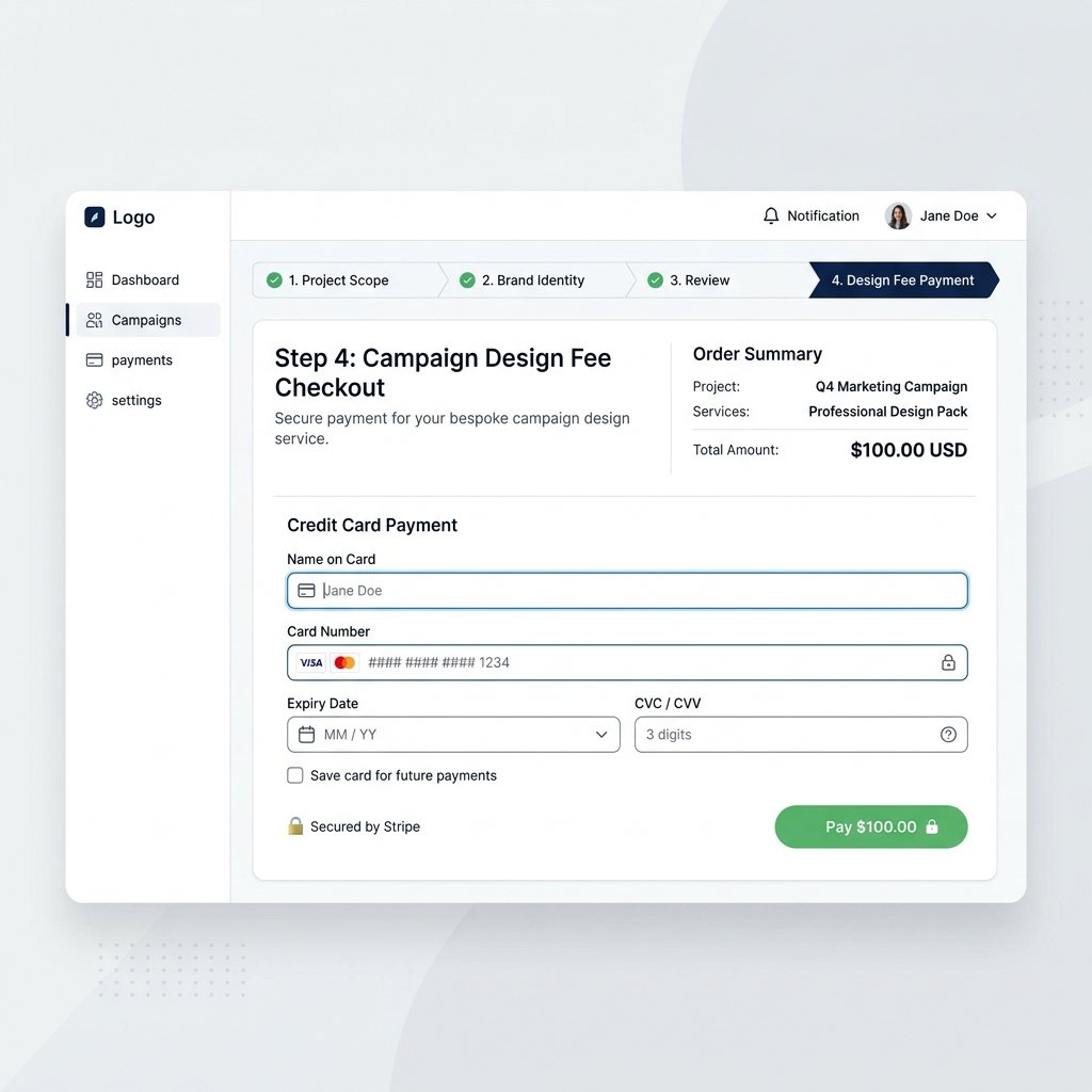 Live View - Registration Completed and Fees Checkout