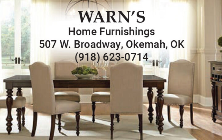 Warn Home Furnishing – Okemah, OK 