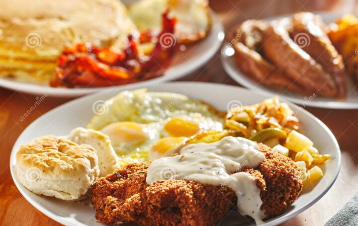 Around The Corner Café – Saturday Breakfast Special “Country Fried Steak and Eggs, or Big Daddy Special” (Click Here) 