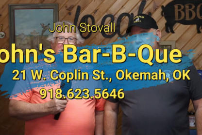 Meet John with John's Bar-B-Que (Click Here)
