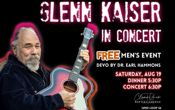 Glenn Kaiser – In Concert – Free Men’s Event (Click Here For Details) 