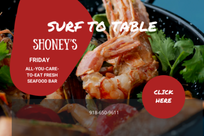 Shoney's Surf To Table Fridays