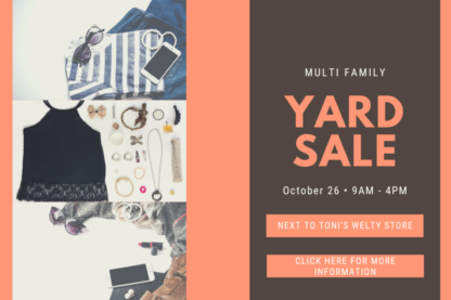 Multi-Family Yard Sale in Welty, OK