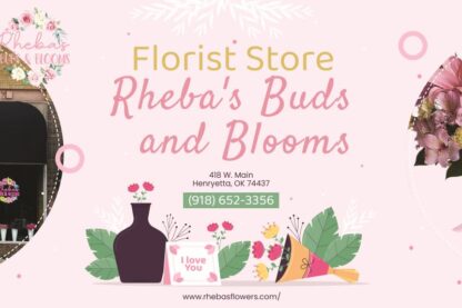 Rheba’s Buds and Blooms: Personalized Floral, Gift, and More