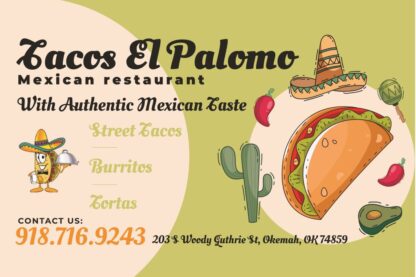 Tacos El Palomo: A Family Tradition of Authentic Mexican Flavor in Okemah