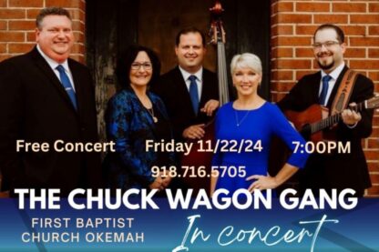 Chuck Wagon Gang Concert in Okemah, OK