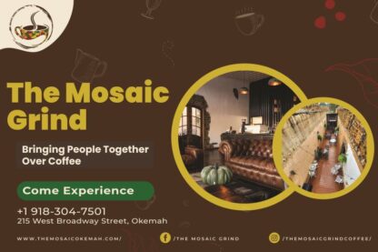 A Hidden Gem in Okemah: The Mosaic Grind – More Than Just a Coffee Shop