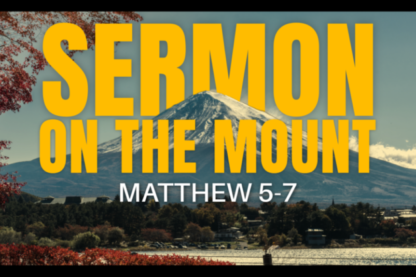 Sermon on The Mount: Session 1