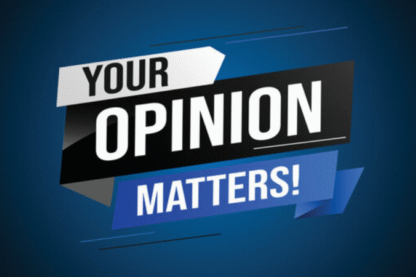 Your Opinion Matters