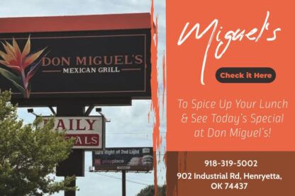 Thursday Special - Don Miguel's