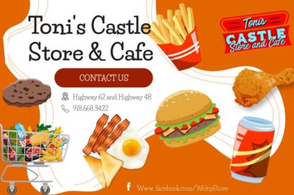 Big News from Toni’s Castle Store and Café!