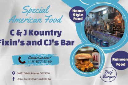 Discover C & J Kountry Fixin’s and CJ’s Bar – A Route 66 Favorite in Bristow, OK