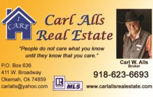 https://youcancheckusoutnow.com/listings/business-profile/carl-alls-real-estate-personalized-service-proven-results-in-okemah-and-beyond/
