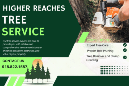 Tree Service in Weleetka, OK | Higher Reaches