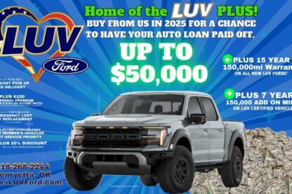 Imagine driving away in your new Ford… and later finding out your balance could be paid off!