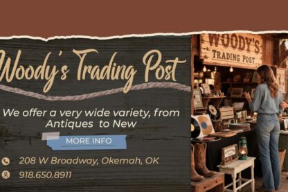 Woody’s Trading Post in Okemah — Indoor Marketplace Open Now (Grand Opening Soon)