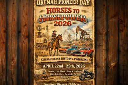 Okemah Pioneer Days – April 22–25, 2026