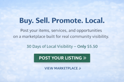 Buy. Sell. Promote. Local.