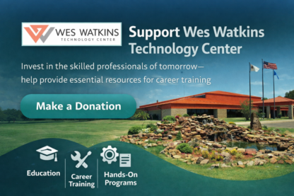 Wes Watkins Technology Center Donations in Oklahoma | Support Student Training Programs