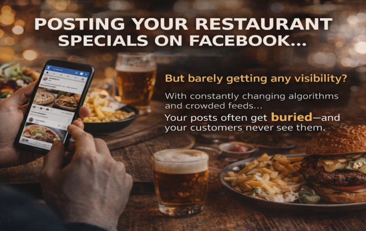 Overcoming the Challenges of Posting Restaurant Specials: The YCCUON Solution 