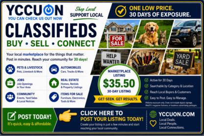 YCCUON Classifieds – Buy, Sell, and Connect Locally