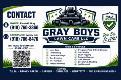 Gray Boys Lawn Care | Lawn, Tree & Landscaping Services
